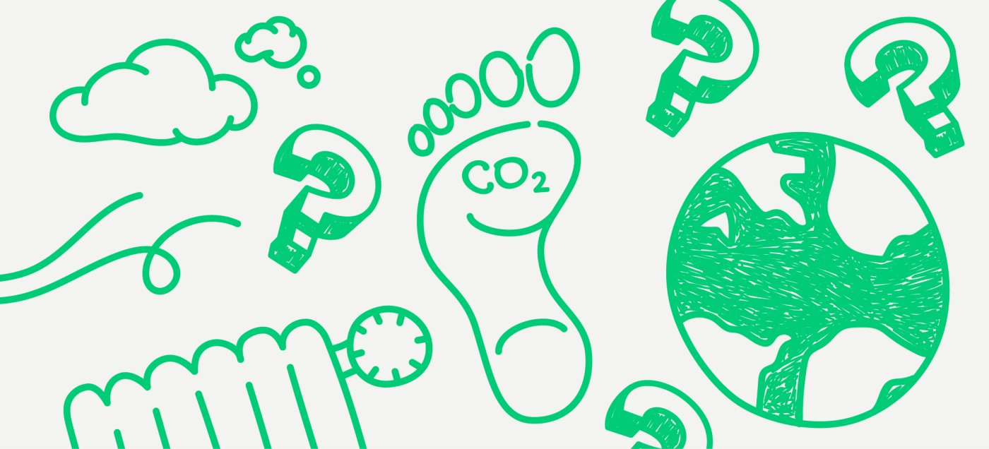 Grafik ökologischer Fußabdruck noventic group
